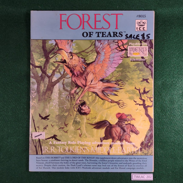 Forest of Tears - MERP 1st edition - ICE8015 - Softcover
