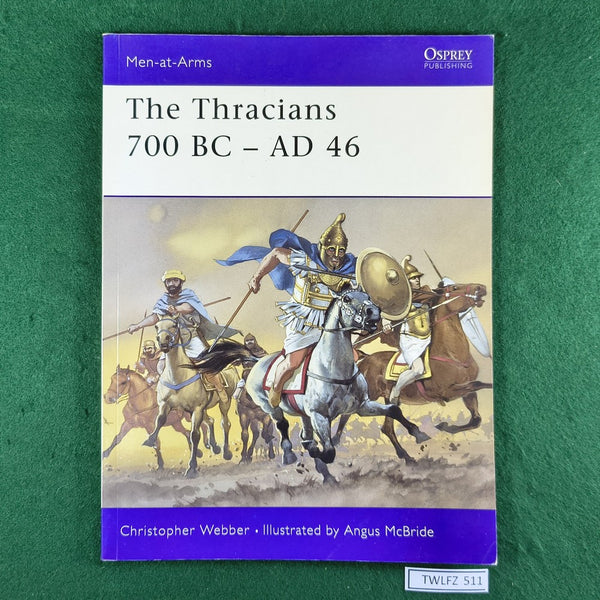 The Thracians 700 BC-AD 46 - MAA360 - Osprey Publishing - Softcover
