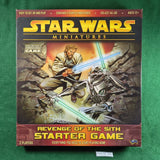 Revenge of the Sith Starter Game - Star Wars Miniatures - Wizards of the Coast - Unpunched