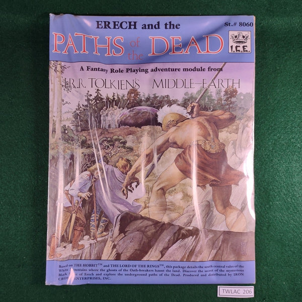Erech and the Paths of the Dead - MERP - ICE8060 - Softcover - In Shrinkwrap (Fair)