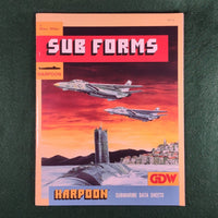 Harpoon: Sub Forms - GDW - Very Good