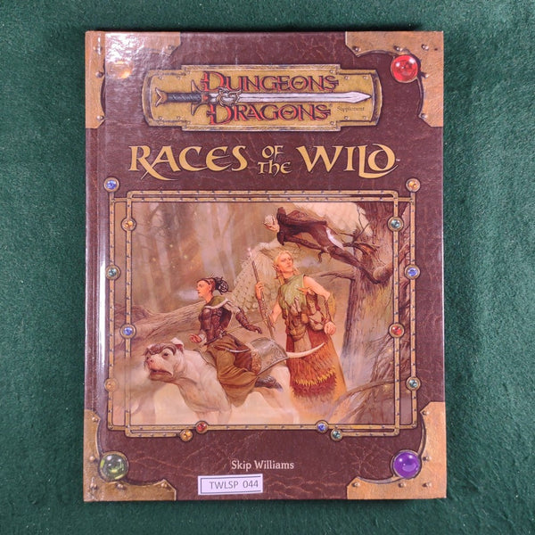 Races of the Wild - D&D 3.5 Ed. - Wizards of the Coast - Very Good