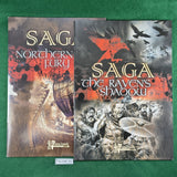 Saga 1st edition Bundle - Rules, Northern Fury, Raven's Fury, Varjaz & Basileus