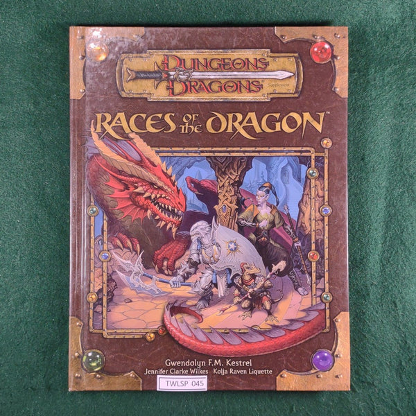 Races of the Dragon - D&D 3.5 Ed. - Wizards of the Coast - Excellent