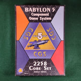 Babylon 5 Component Game System: 2258 Core Set (Limited Ed.) - Component Game System - Very Good