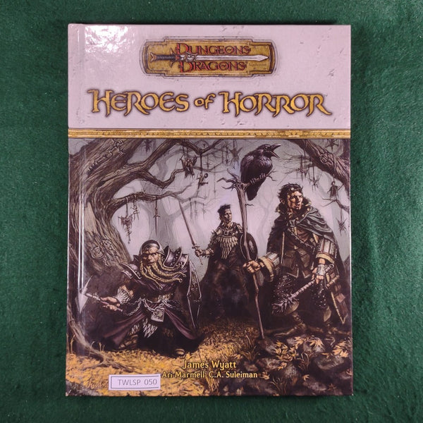 Heroes of Horror - D&D 3.5 Ed. - Wizards of the Coast - Excellent
