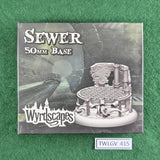 Sewer 50mm Base - Wyrdscapes - Wyrd Miniatures
