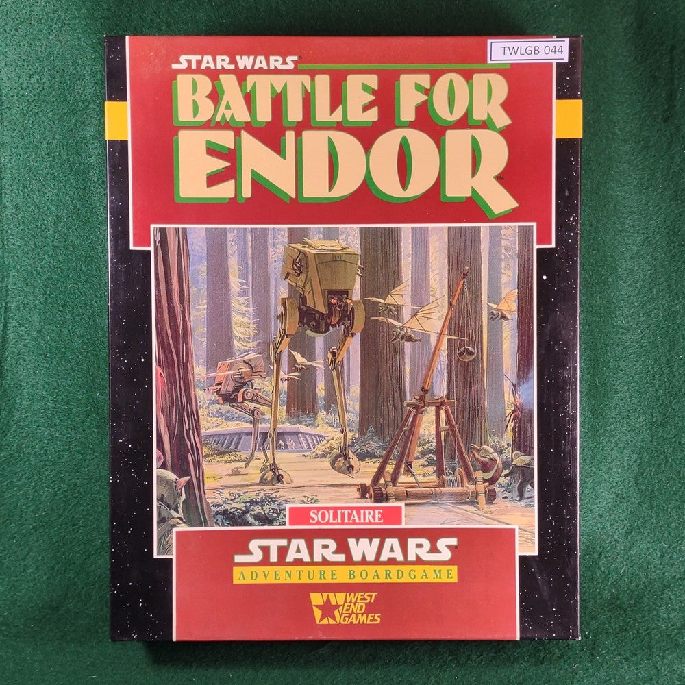 Star Wars: Battle for Endor - West End Games - Unpunched Solo Game ...