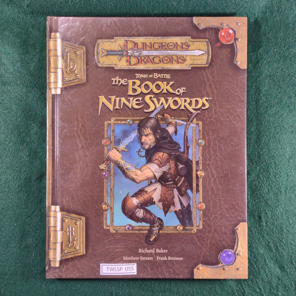 Tome of Battle: The Book of Nine Swords - D&D 3.5 Ed. - Wizards of the Coast - Excellent