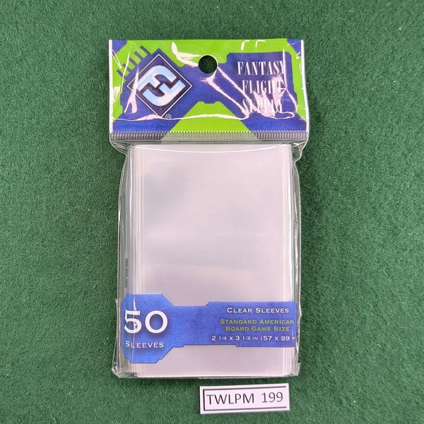 Card Game Sleeves (50) - Standard American Board Game Size - Fantasy Flight