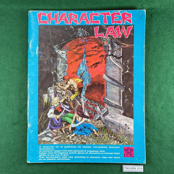 Character Law (1st Ed.) - Rolemaster #CH1700 - Iron Crown Enterprises - Softcover