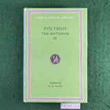 Polybius: The Histories, Vol IV - W.R. Paton (Translation) - Loeb Classical Library - Hardcover