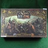 Stark vs Lannister Starter Set + Hand of the King Kickstarter - CMON Games - In Shrinkwrap