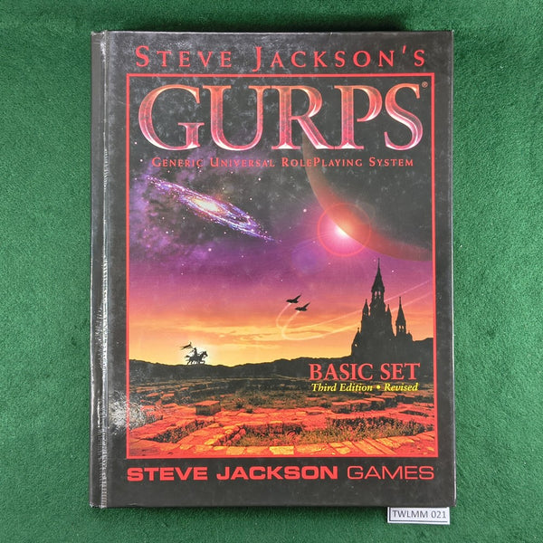 GURPS Basic Set, Third Edition, Revised - Steve Jackson Games - Hardcover