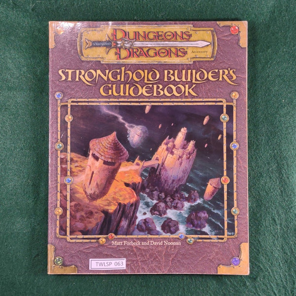 Stronghold Builder's Guidebook - D&D 3rd Ed. - Wizards of the Coast - Good