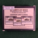 German Unit Cards - Flames of War FW130G - Battlefront - Very Good