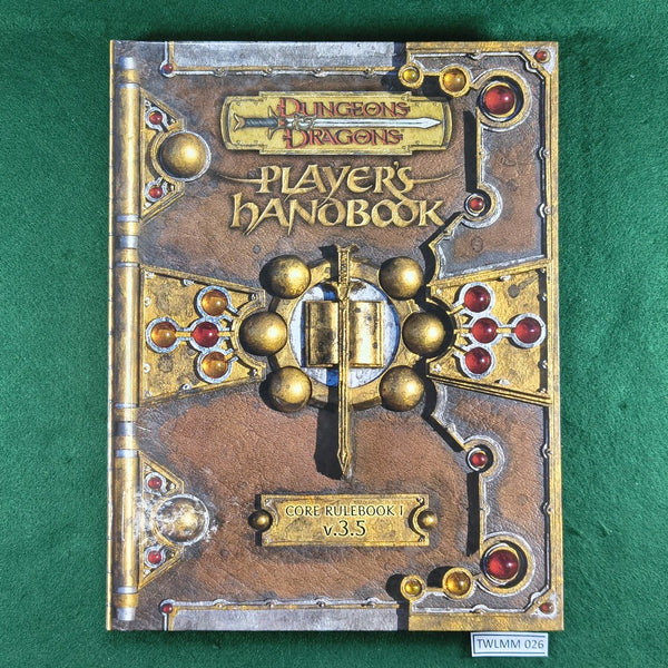 Player's Handbook - D&D 3.5e - Core Rulebook I- Wizards of the Coast - Hardcover