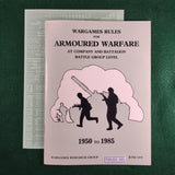 Wargames Rules for Armoured Warfare - WRG - June 1979 - Softcover