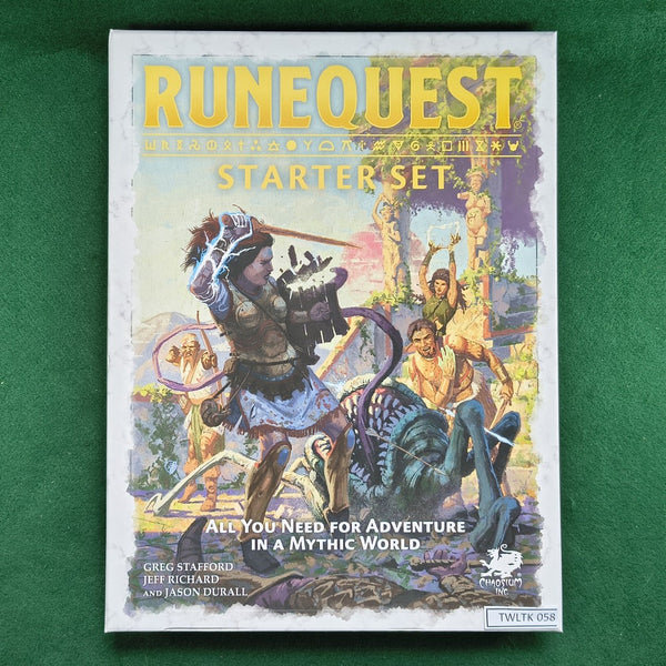 Runequest Starter Set - Chaosium Inc. - Excellent
