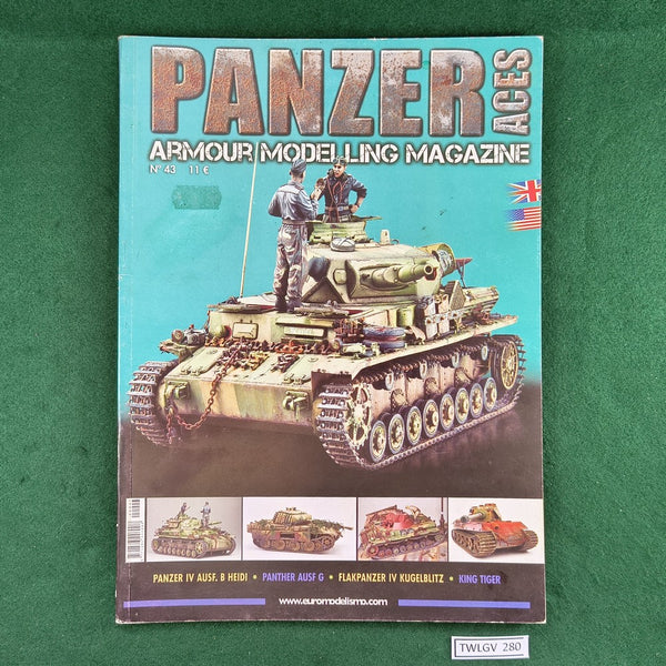 Panzer Aces Magazine #43 - Euro Modelismo - Softcover