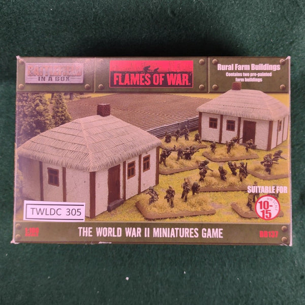 Eastern Rural Farm Buildings - Flames of War BB137 - Gale Force Nine