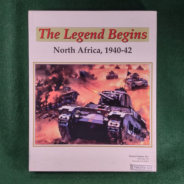 The Legend Begins: North Africa, 1940-42 (3rd Ed.) - Terran Games - Very Good