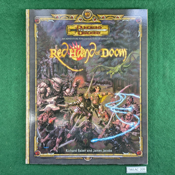Red Hand of Doom - D&D 3rd Edition - Softcover