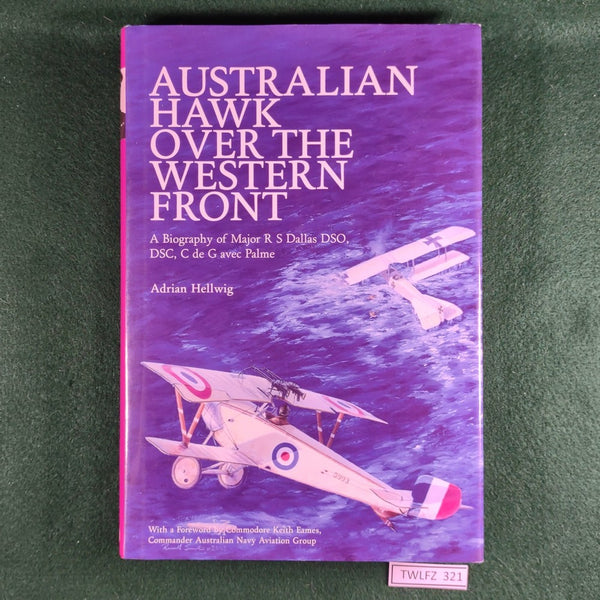 Australian Hawk Over the Western Front - Adrian Hellwig - Hardcover