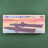 Japanese Submarine: I-361 / I-171 - 1/700 - Hasegawa D095 - Good