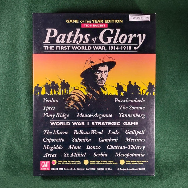 Paths of Glory (GOTY Ed.) - GMT Games - Good