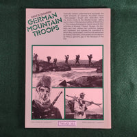 German Mountain Troops - Bruce Quarrie - Softcover