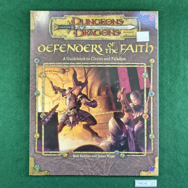 Defenders of the Faith - D&D 3rd Edition - Softcover