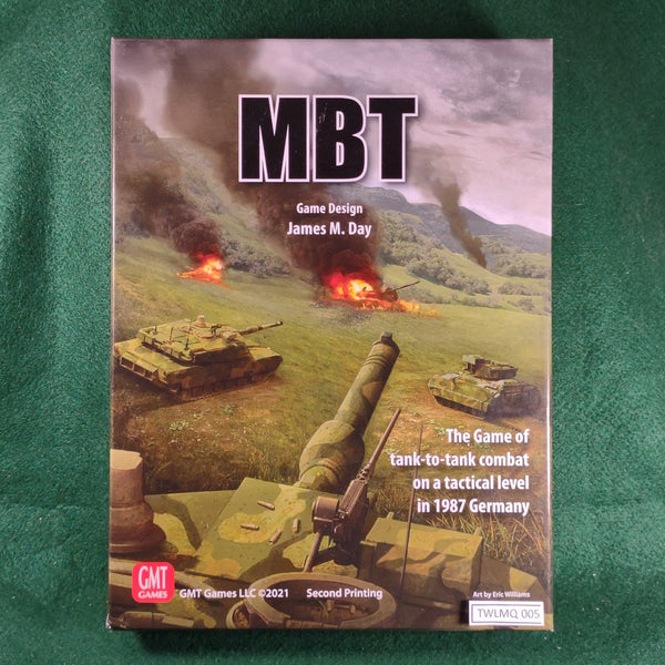 MBT (2nd Printing) - GMT Games - Unpunched