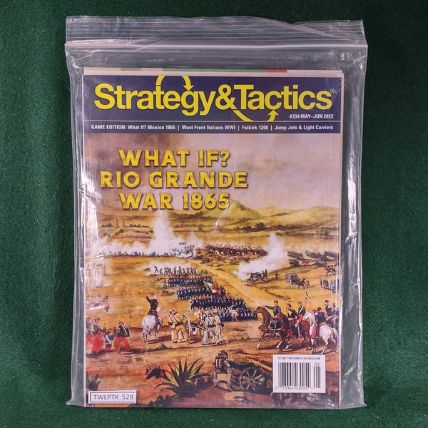 What If : Rio Grande War 1865 (Game + Magazine) - S&T 334 - Decision Games - Unpunched