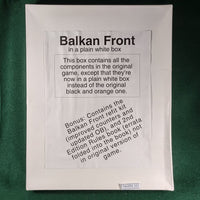 Balkan Front (White Box Ed.) - GRD - Good