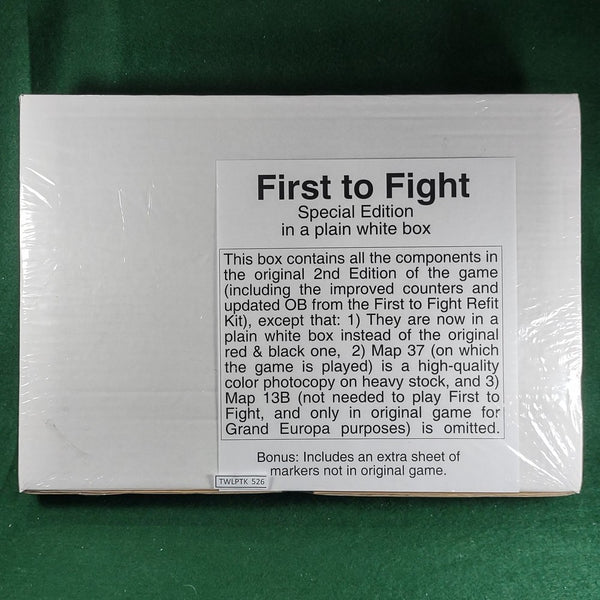 First to Fight (Special Ed.) - GRD - In Shrinkwrap