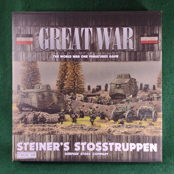 Steiner's Stosstrupen - Great War Miniatures Game GGEAB02 - Battlefront - Very Good