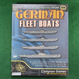 German Fleet Boats - Compass Games - In Shrinkwrap