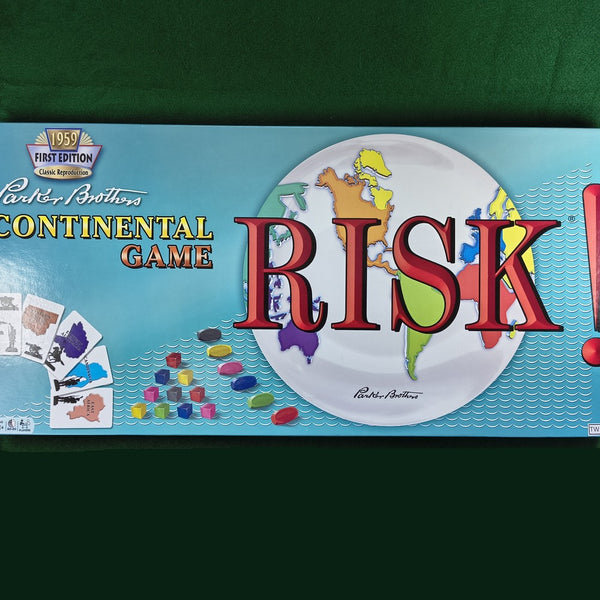 RISK!: Parker Brothers Continental Game - Hasbro