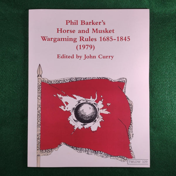 Horse and Musket Wargaming Rules 1685-1845 - Phil Barker - Softcover - Very Good