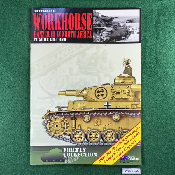 Workhorse: Panzer III in North Africa - Battleline #1 - Oliver Publishing - Softcover