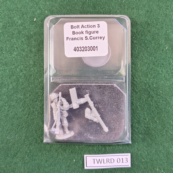 Francis S. Currey (Bolt Action 3 Book Figure) - Bolt Action Special Miniature
