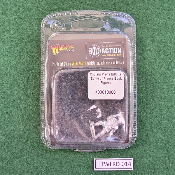Captain Pierre Billotte (Battle of France Book Figure) - Bolt Action Special Miniature