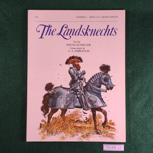The Landsknechts - MAA 58 - Osprey - Softcover - Good