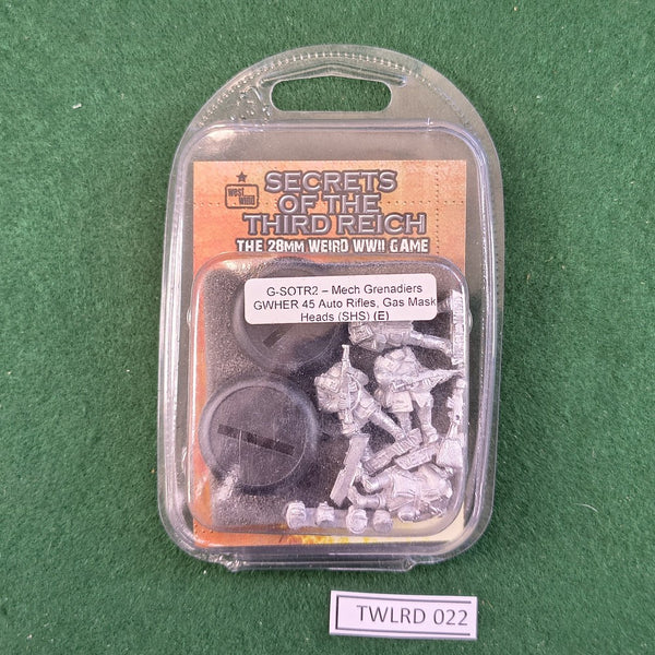 German Mech Grenadiers GWHER 45 Auto Rifles - G-SOTR02 - Secrets of the Third Reich - West Wind Productions