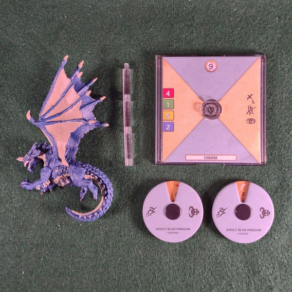 Blue Dragon - D&D: Attack Wing - Very Good (NO BOX, CARDS OR COUNTERS)