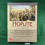 Hoplite: Warfare in the Greco-Persian Age, 5th-4th Century BC - GMT Games - Unpunched