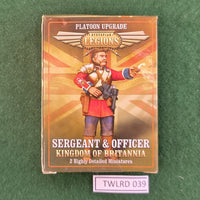 Sergeant & Officer, Kingdom of Britannia - Dystopian Legions - Spartan Games
