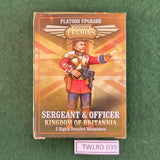 Sergeant & Officer, Kingdom of Britannia - Dystopian Legions - Spartan Games