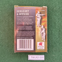 Sergeant & Officer, Kingdom of Britannia - Dystopian Legions - Spartan Games